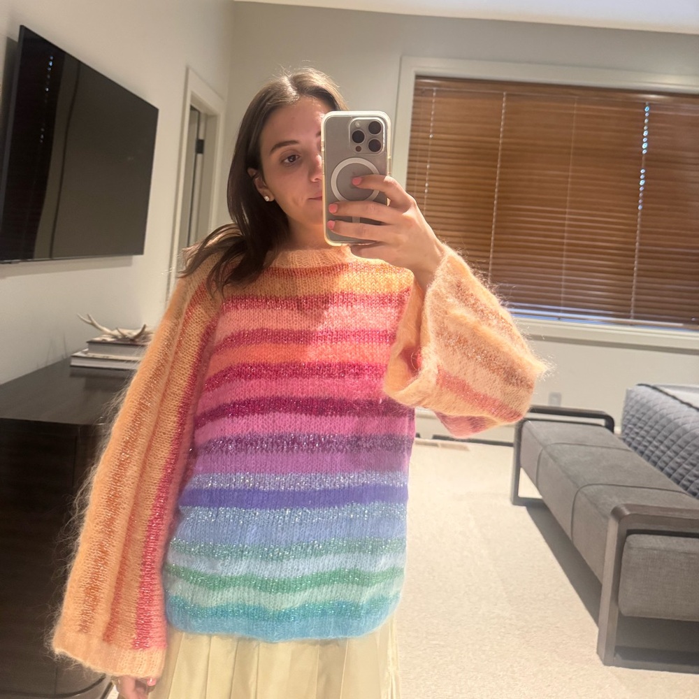 Colorful Striped Sweater